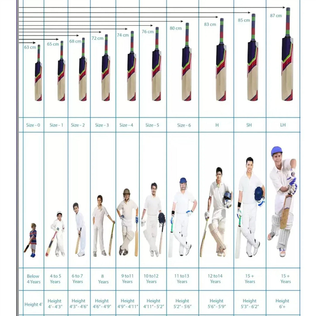 MRF Xstar 4.0 English Willow Cricket Bat - Junior Size 6