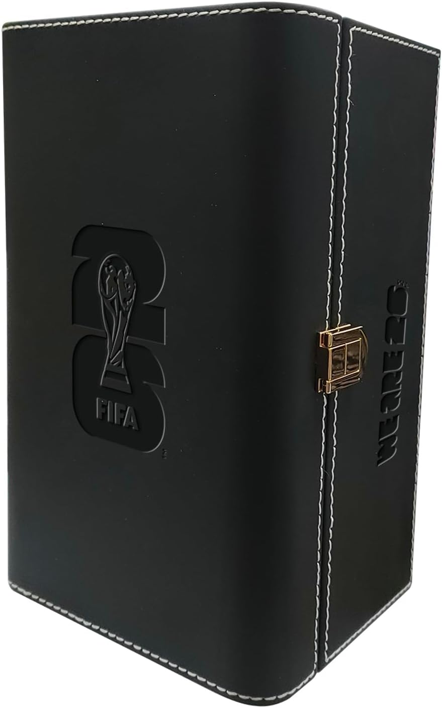 Official FIFA World Cup 2026™ Premium Trophy Replica – 120mm Brass & Wood with Premium Leather Base