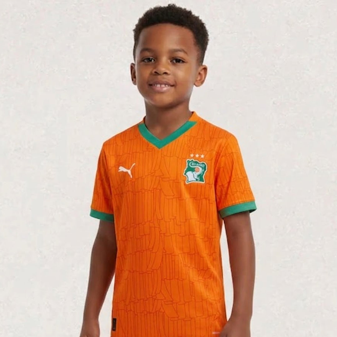 Côte d'Ivoire National Team  World Cup 2026 Home Jersey - Kids Unisex