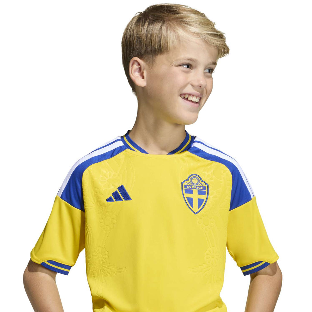 Sweden National Team  World Cup 2026 Home Jersey - Kids Unisex