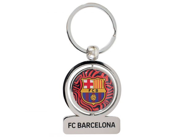 FC Barcelona Rectangle Keyring