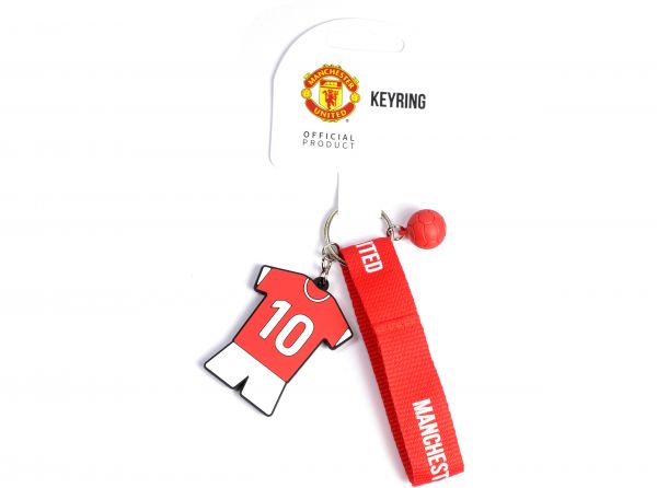 Manchester United PVC Strap Keyring