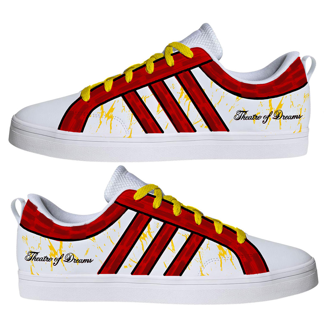 Manchester United "Red Devils" Custom Nike Air Force 1 – Hand-Painted