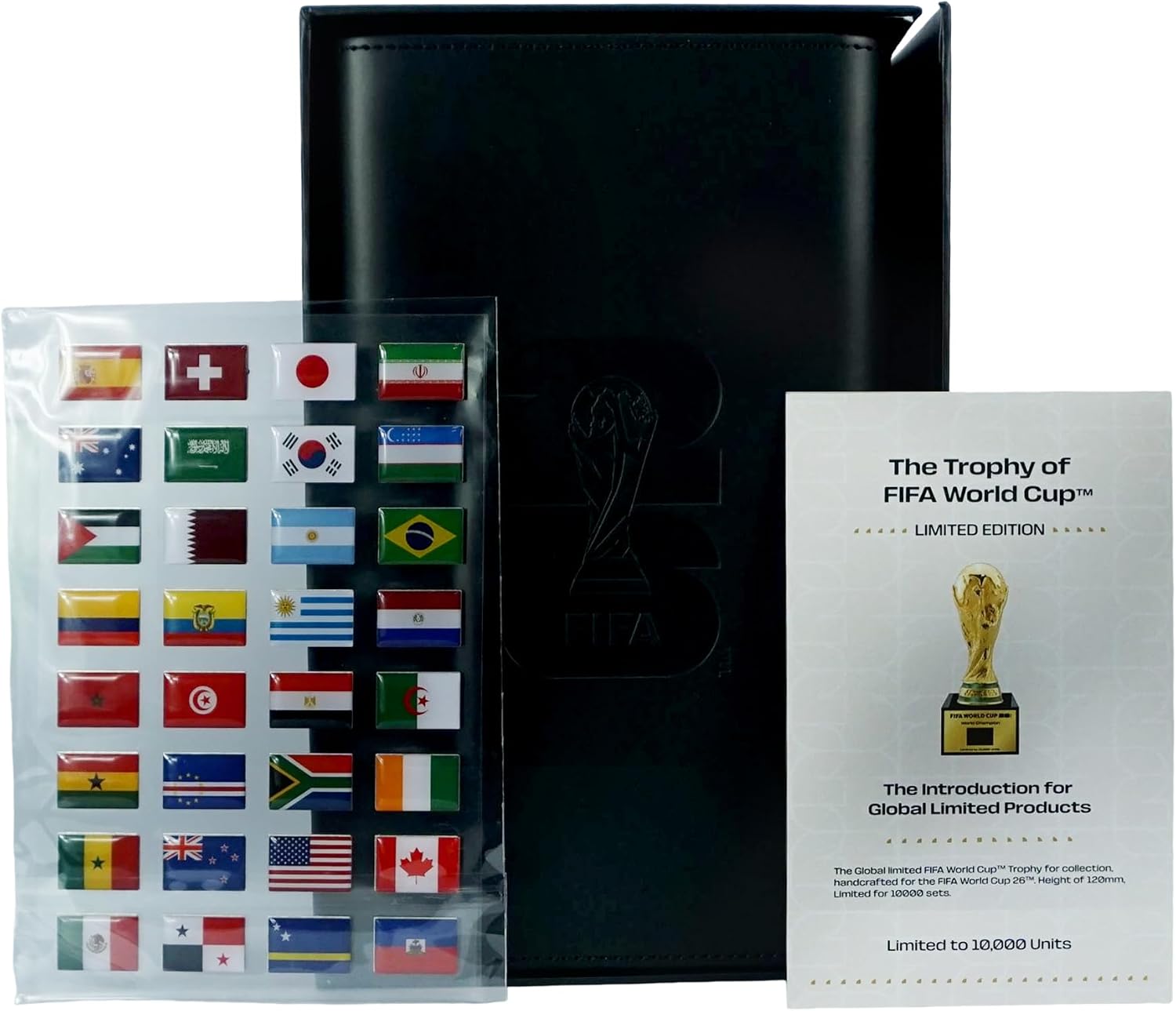 Official FIFA World Cup 2026™ Premium Trophy Replica – 120mm Brass & Wood with Premium Leather Base