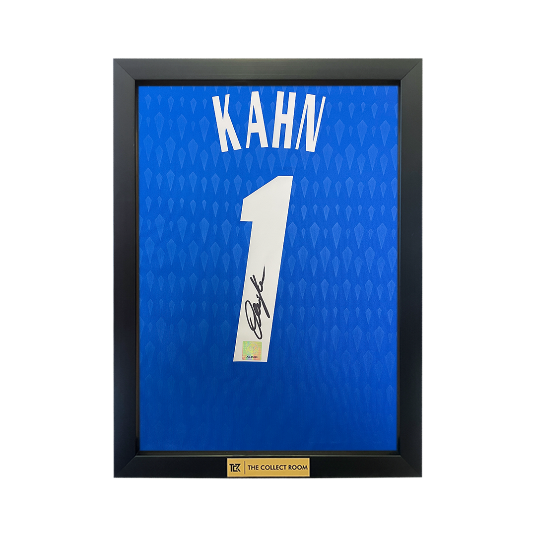 Oliver Kahn Back Signed Germany 2023 Goalkeeper Shirt
