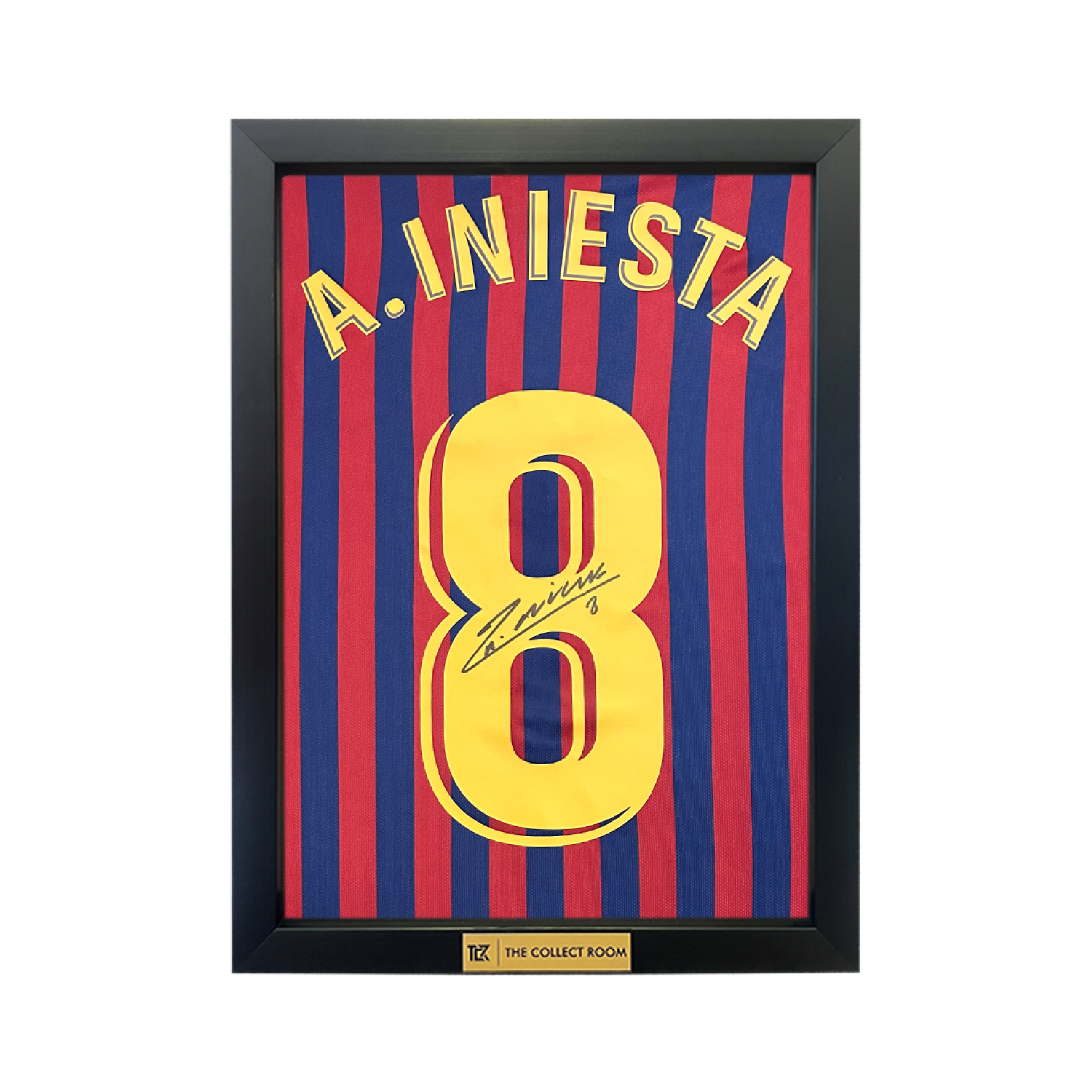 Andres Iniesta Signed Barcelona 2018-19 Jersey