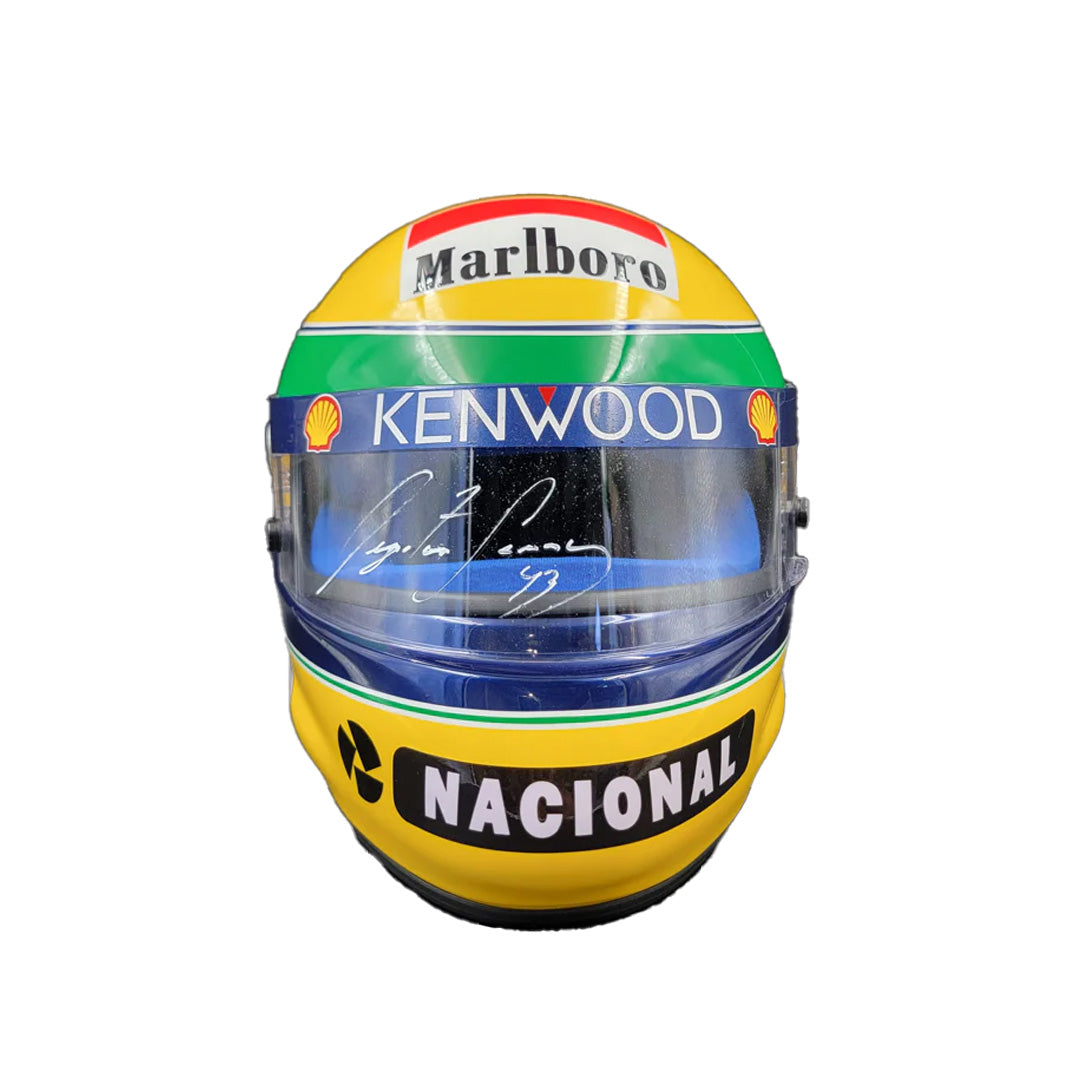 Ayrton Senna Signed Helmet