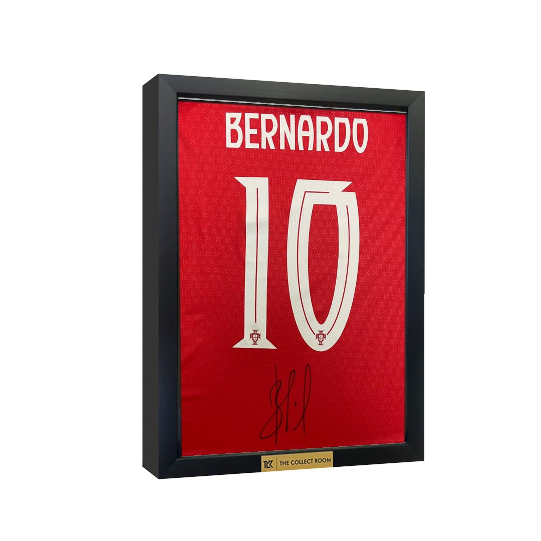 Bernardo Silva signed Portugal football jersey
