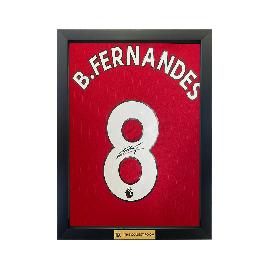 Bruno Fernandes signed Manchester United 2024 Home Shirt