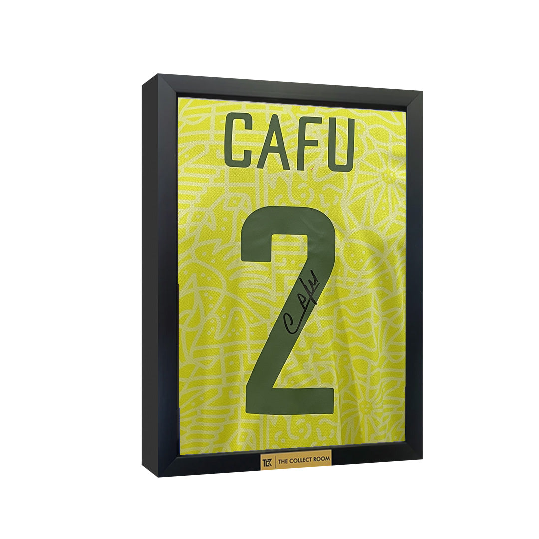Cafu Signed Brazil 2024 Shirt
