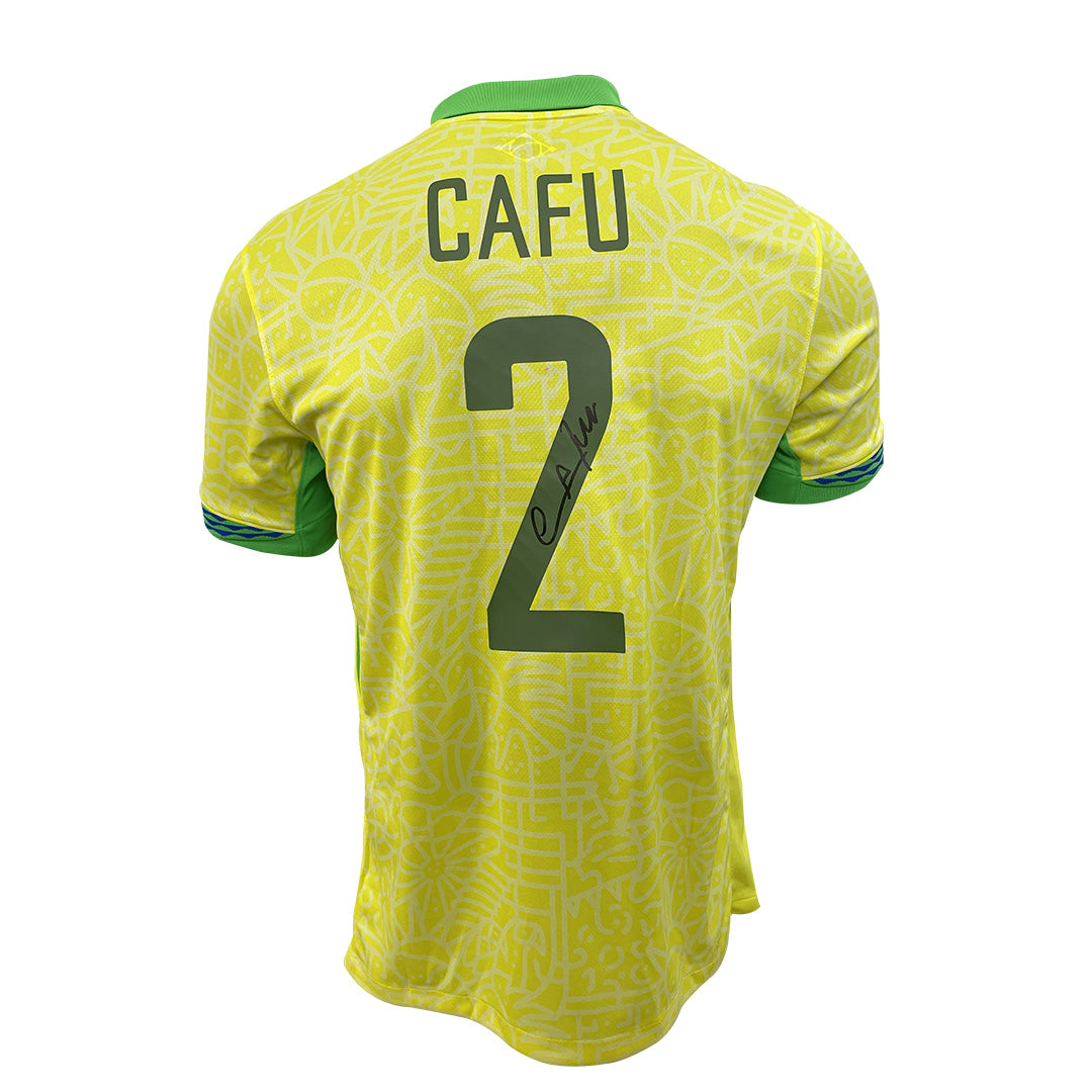Cafu Signed Brazil 2024 Jersey