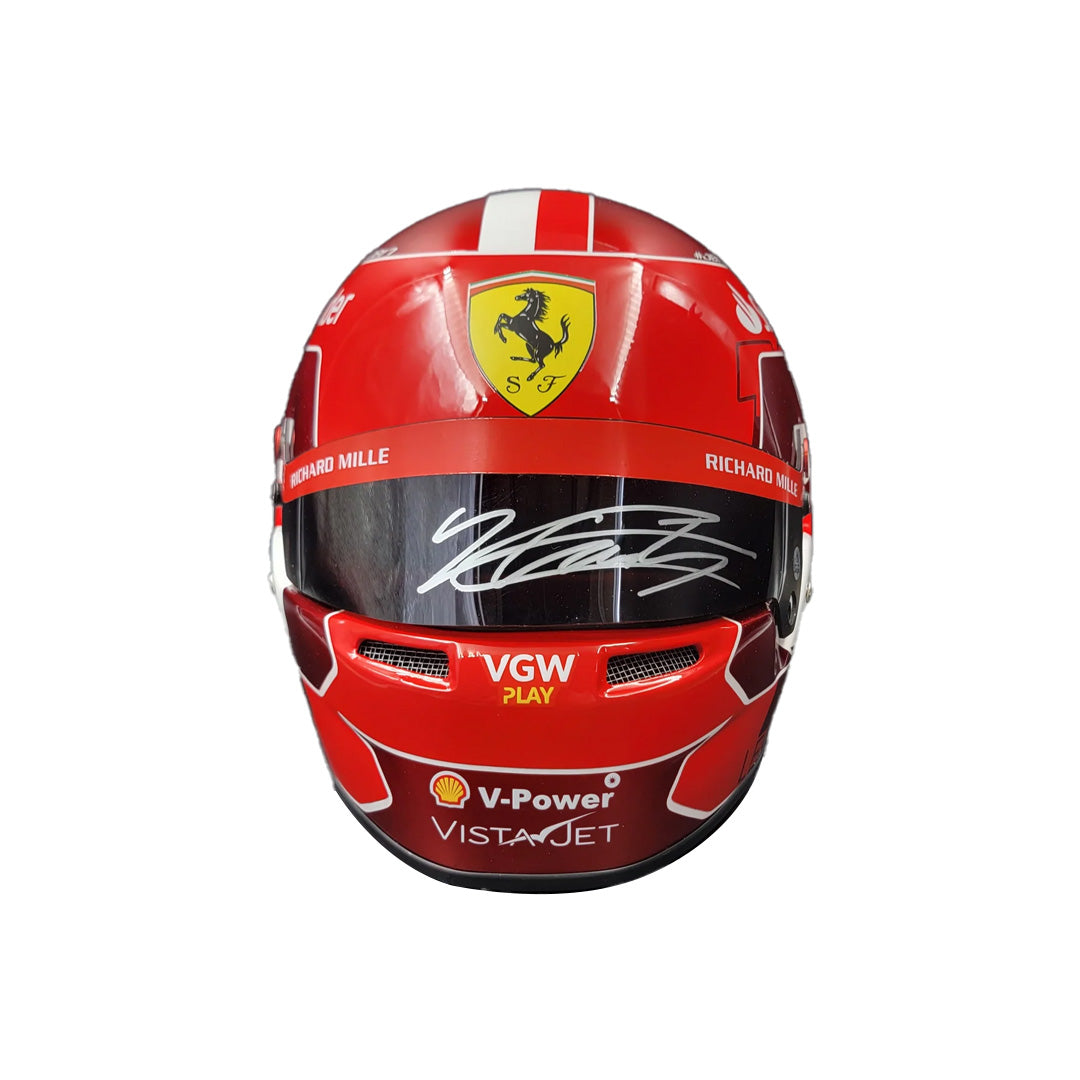 Charles Leclerc Signed Helmet 