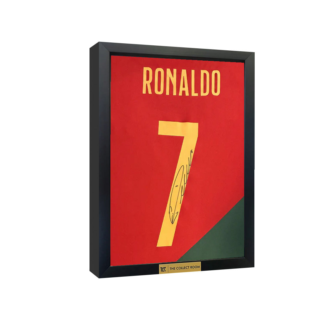 Cristiano Ronaldo Signed Portugal Jersey 3D