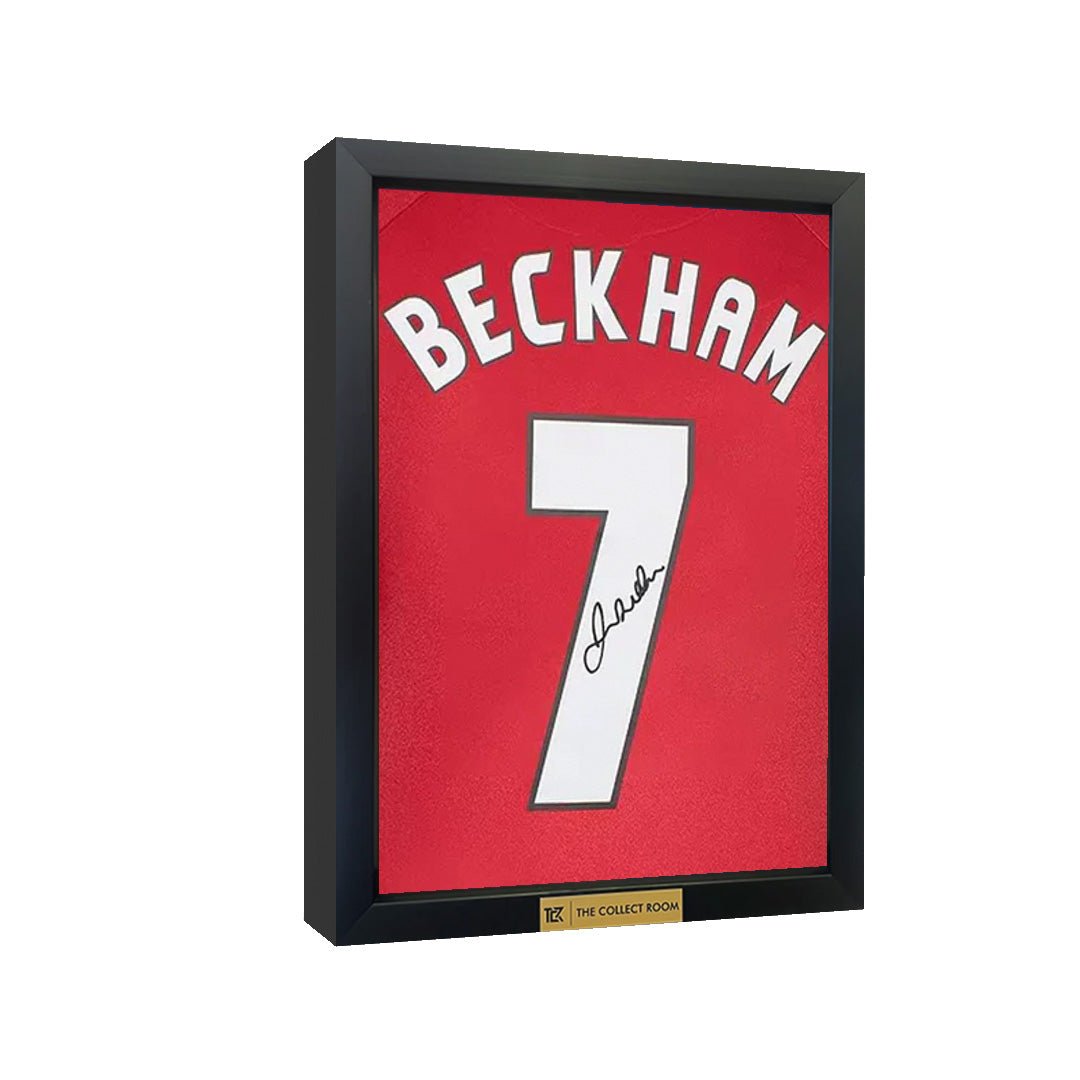 David Beckham Signed Jersey 3D