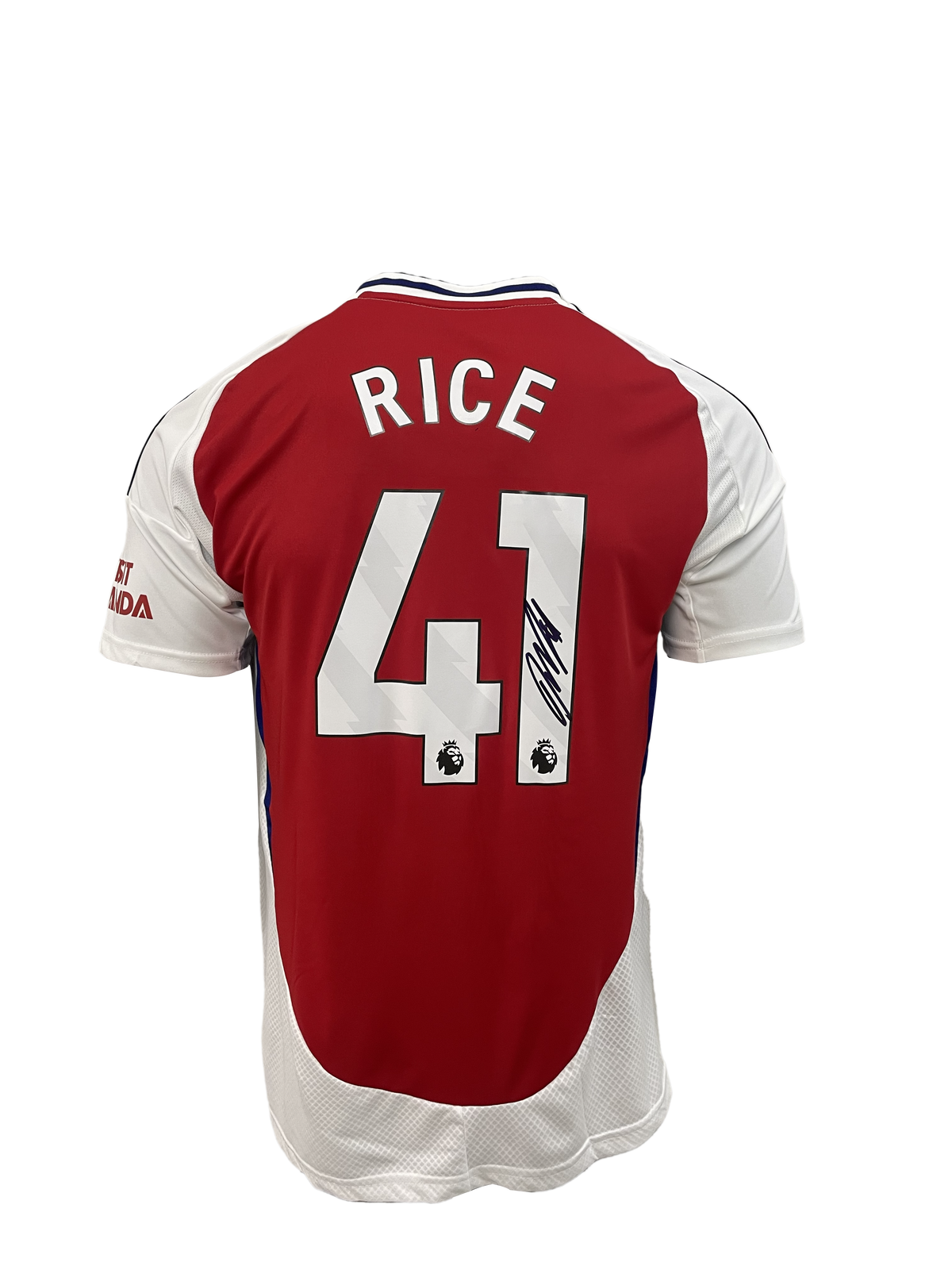 Declan Rice signed Arsenal 2024/25 Home Jersey