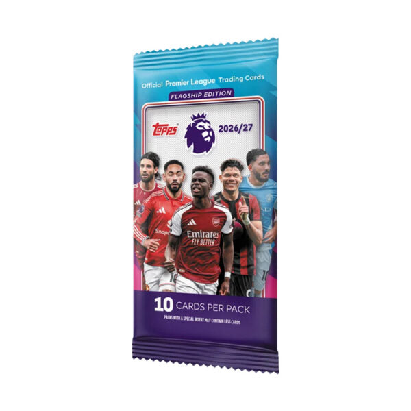 2026-27 Topps Premier League Flagship Cards – Single Pack