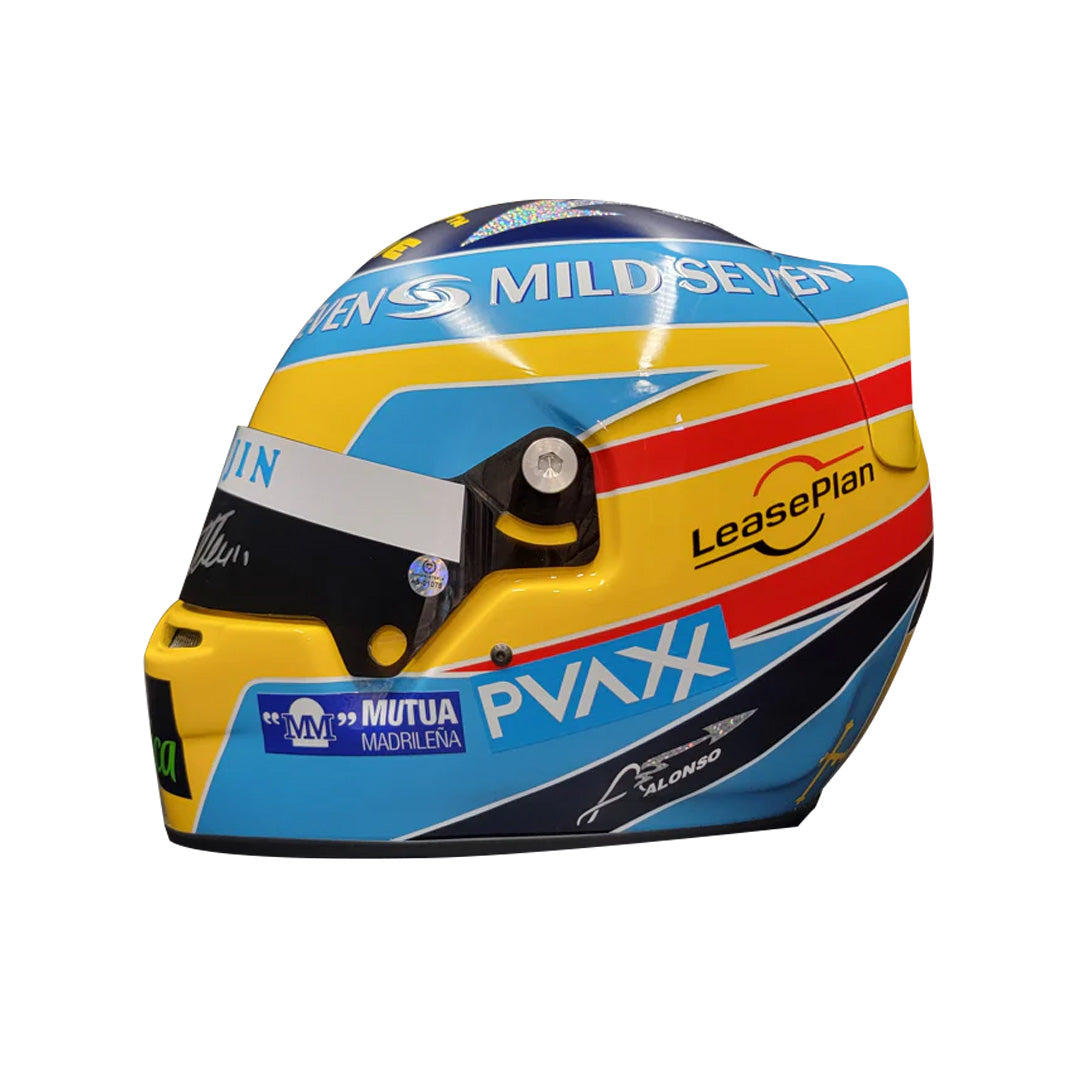 Fernando Alonso Signed Helmet 