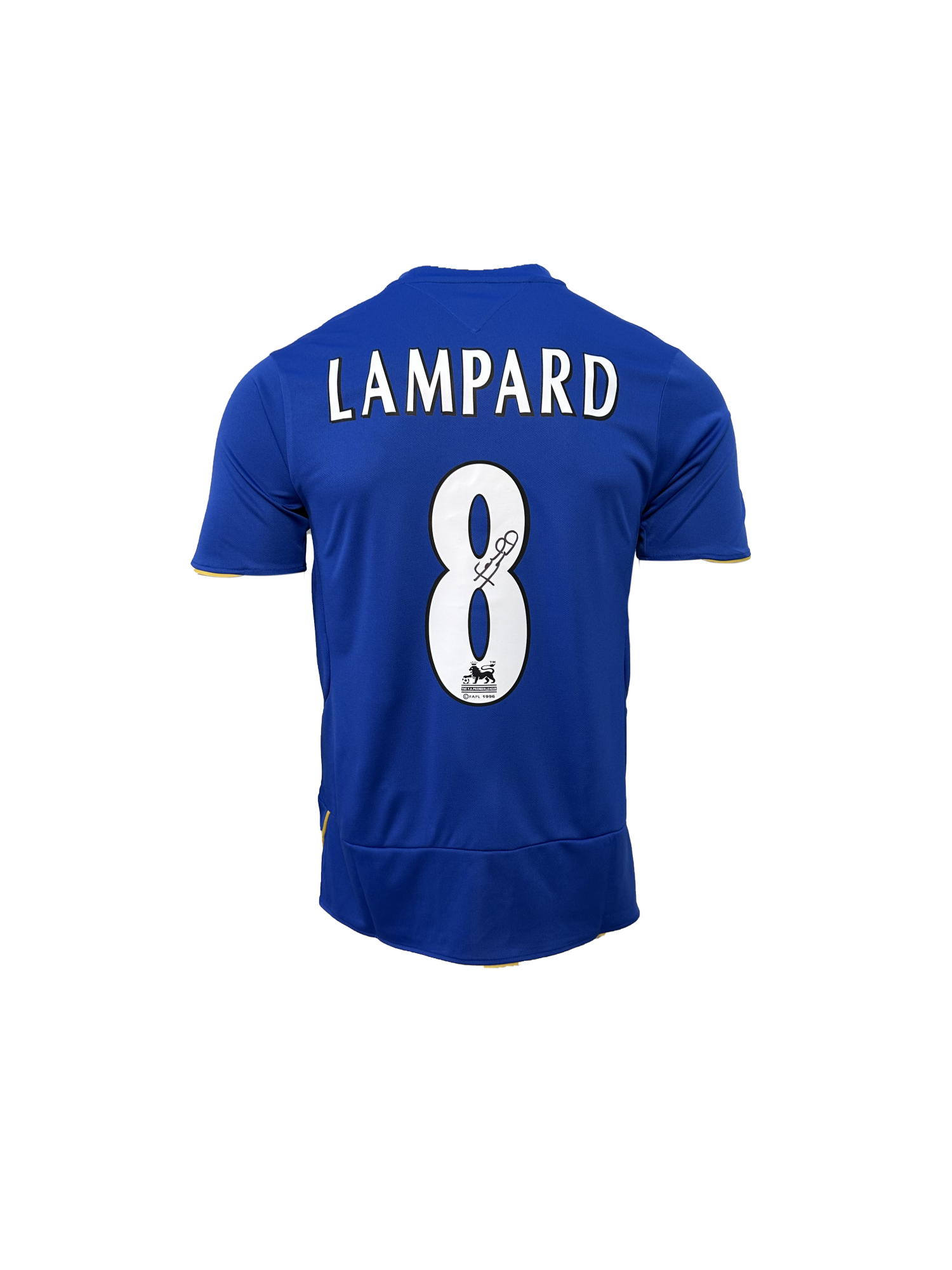 Frank Lampard Back Signed Chelsea 2005-06 Home Jersey