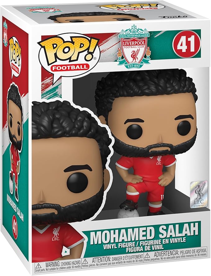 Funko POP Football: Liverpool Mohamed Salah, 41