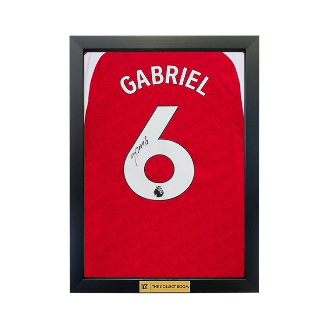 Arsenal 25/26 Gabriel Home Signed Jersey