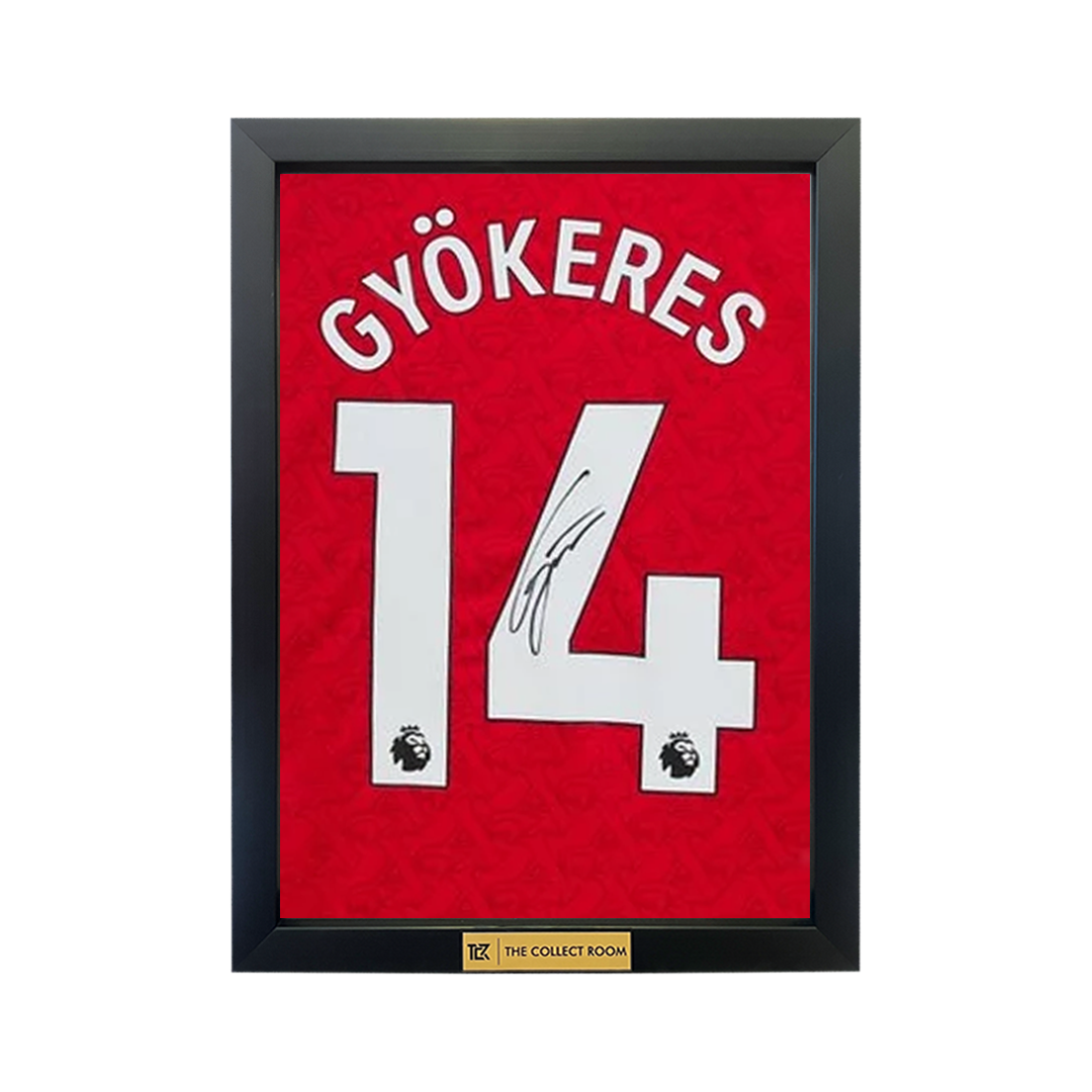 Arsenal 25/26 Gyokers Home Signed Jersey
