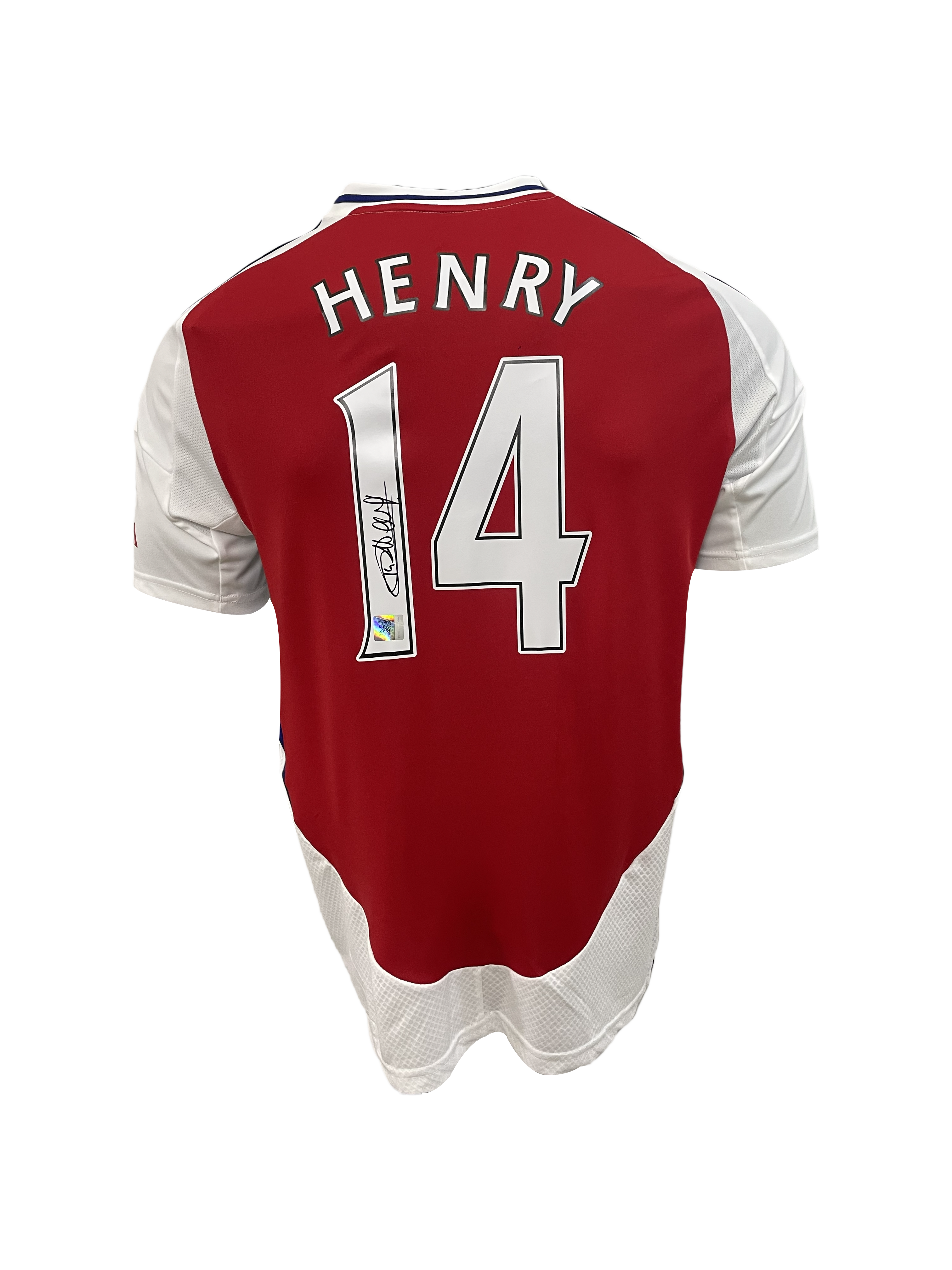 Henry Signed Jersey in Dual Frame