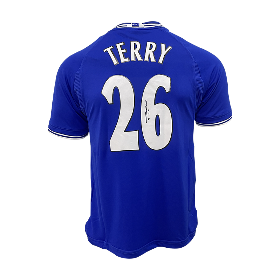 John Terry Signed Chelsea 2000 Home Jersey_1