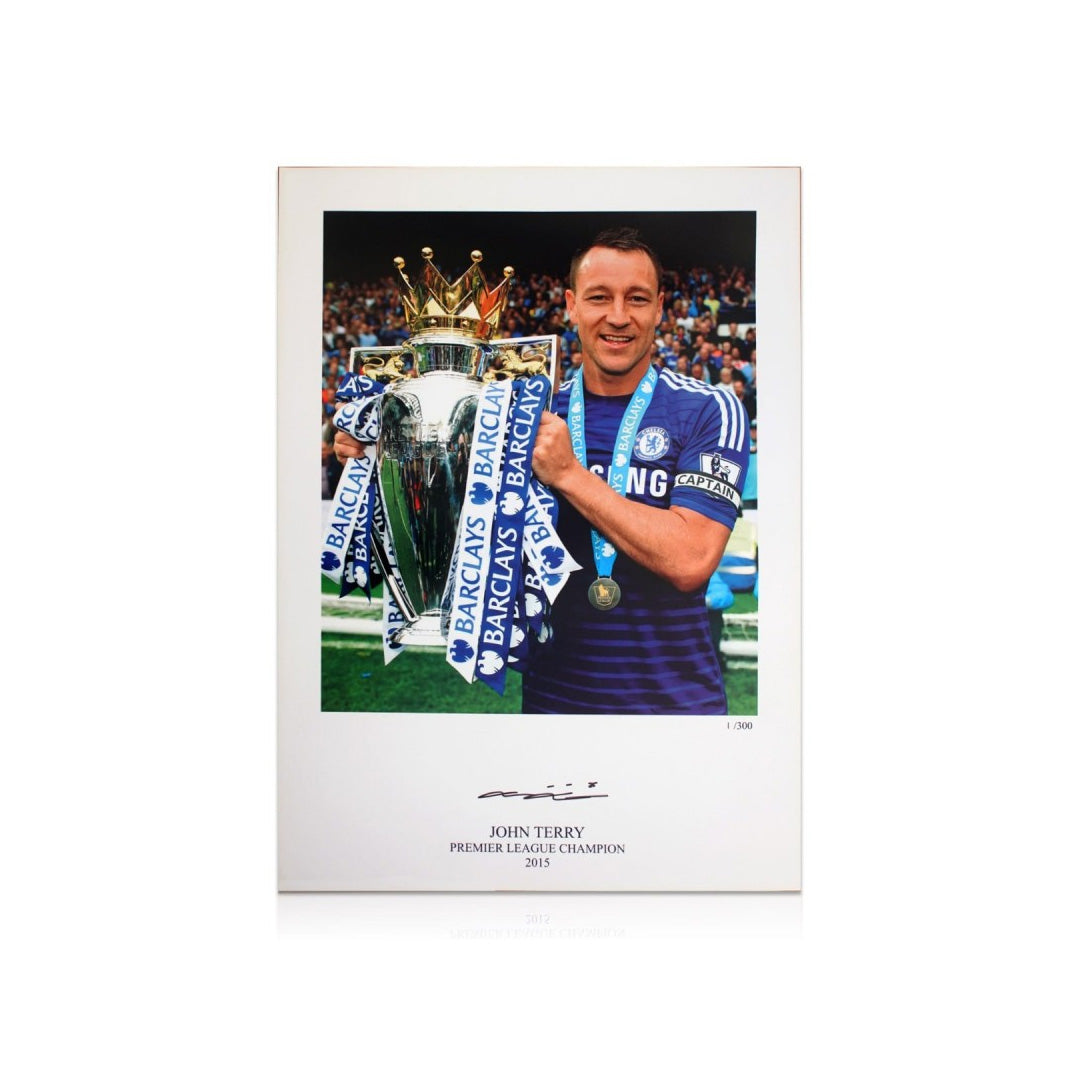 John Terry Signed Chelsea Photo