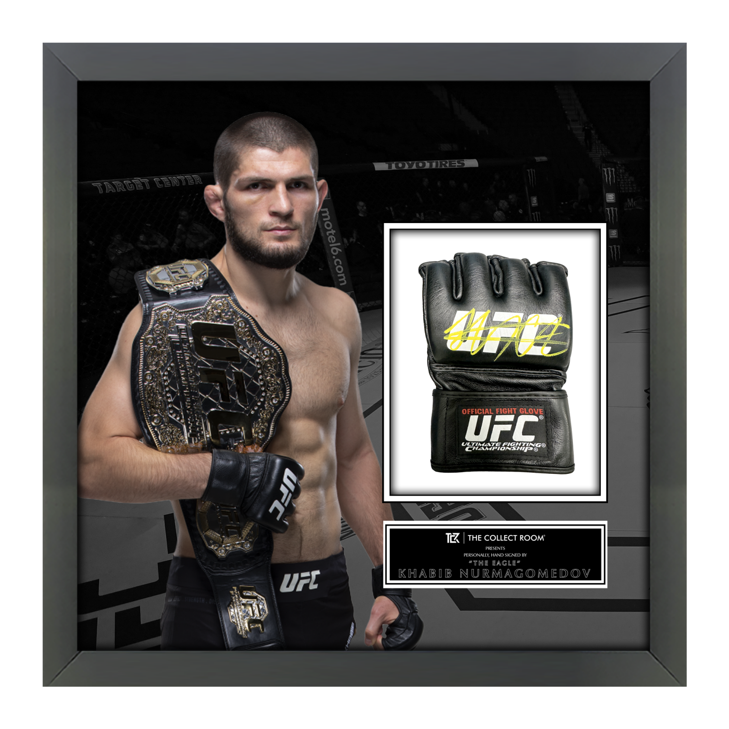 Khabib Nurmagomedov Signed Gloves