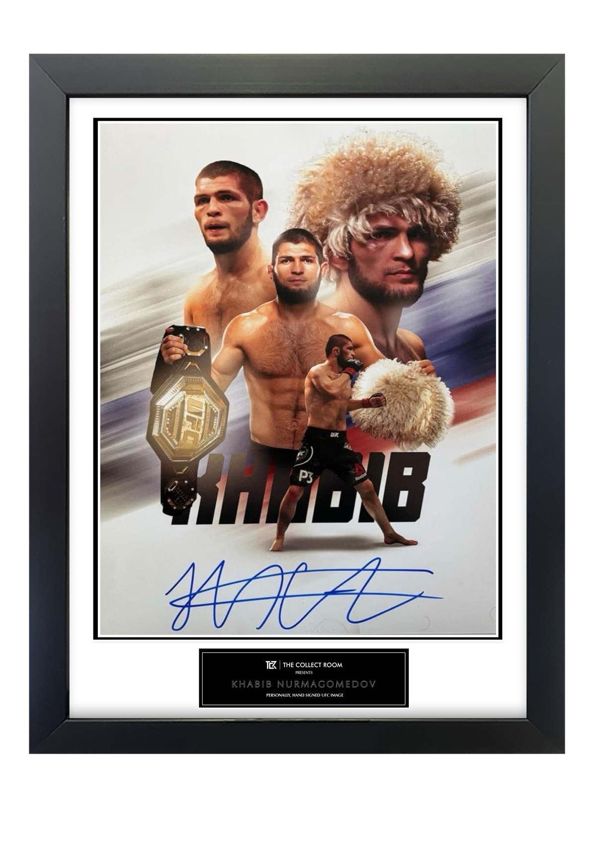 Khabib Nurmagomedov Signed Image