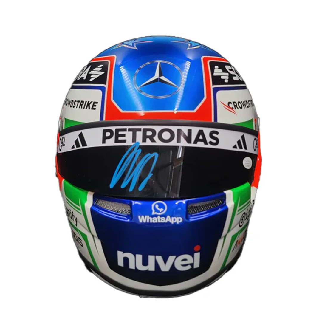 Kimi Antonelli Signed Helmet 2025 Autographed Display F1 Helmet Full Scale 1:1