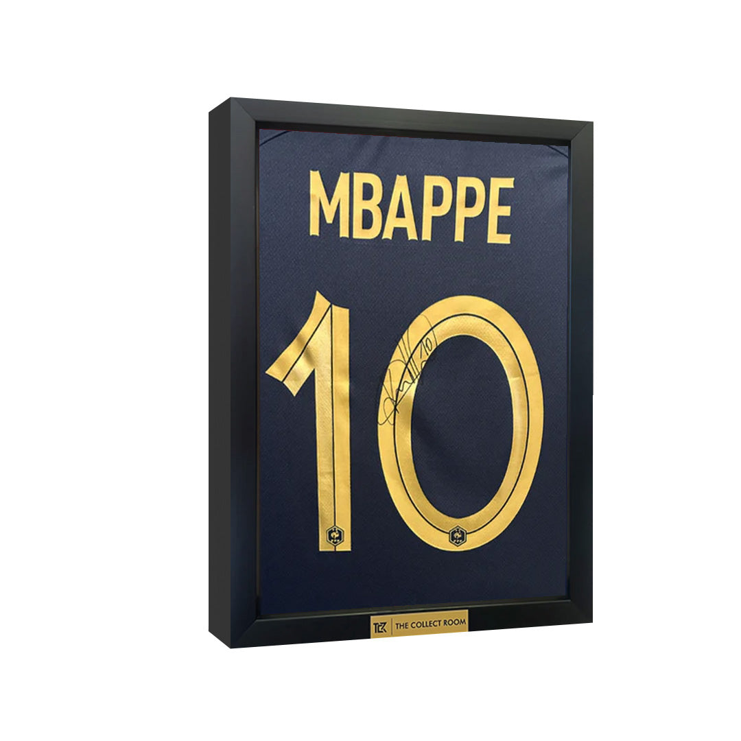 Kylian Mbappe Signed France National Team Jersey 3D