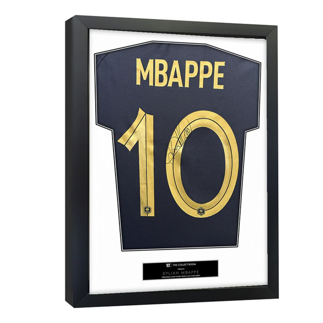 Kylian Mbappe Signed France National Team Jersey 3D