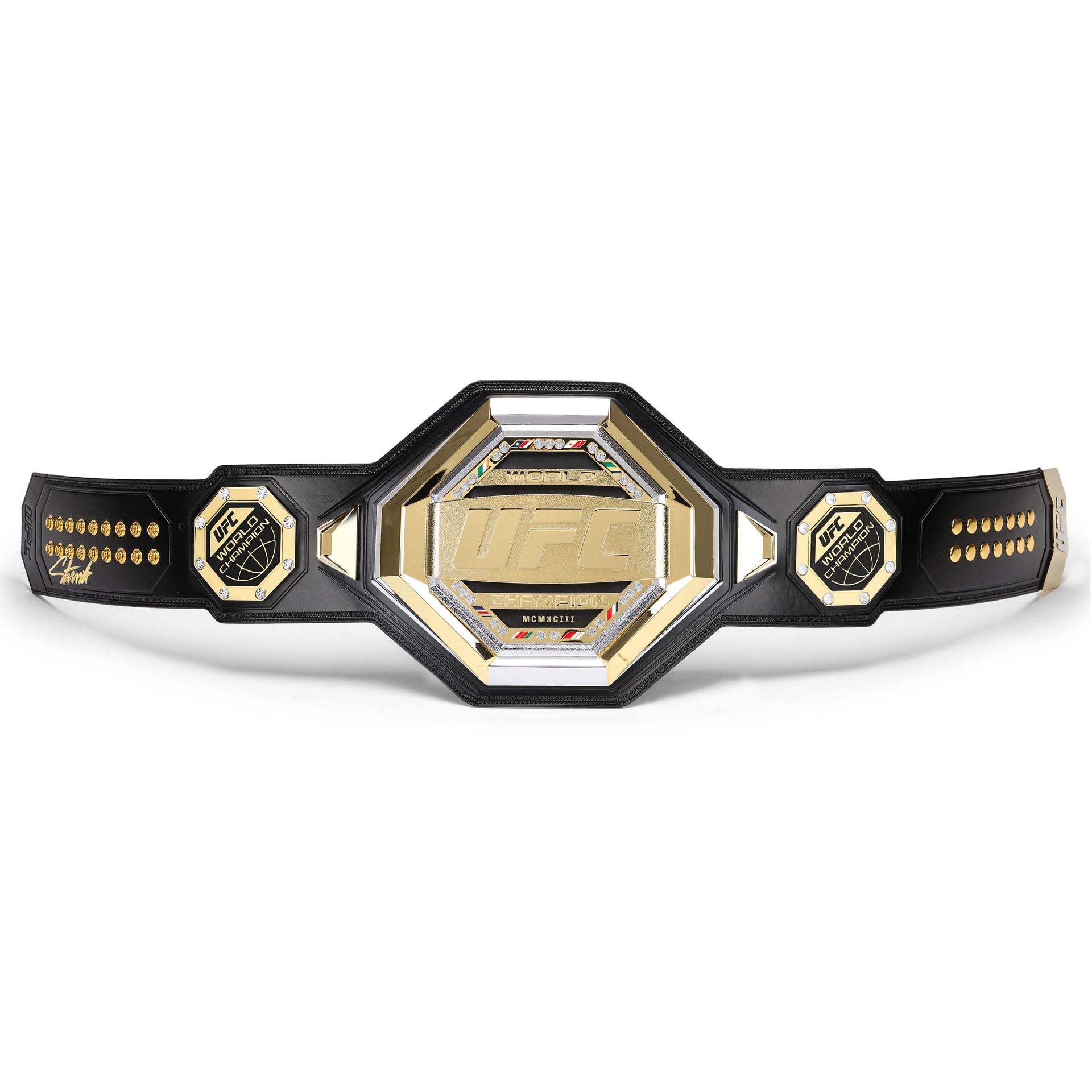 Israel Adesanya Signed UFC Legacy Championship Replica Belt
