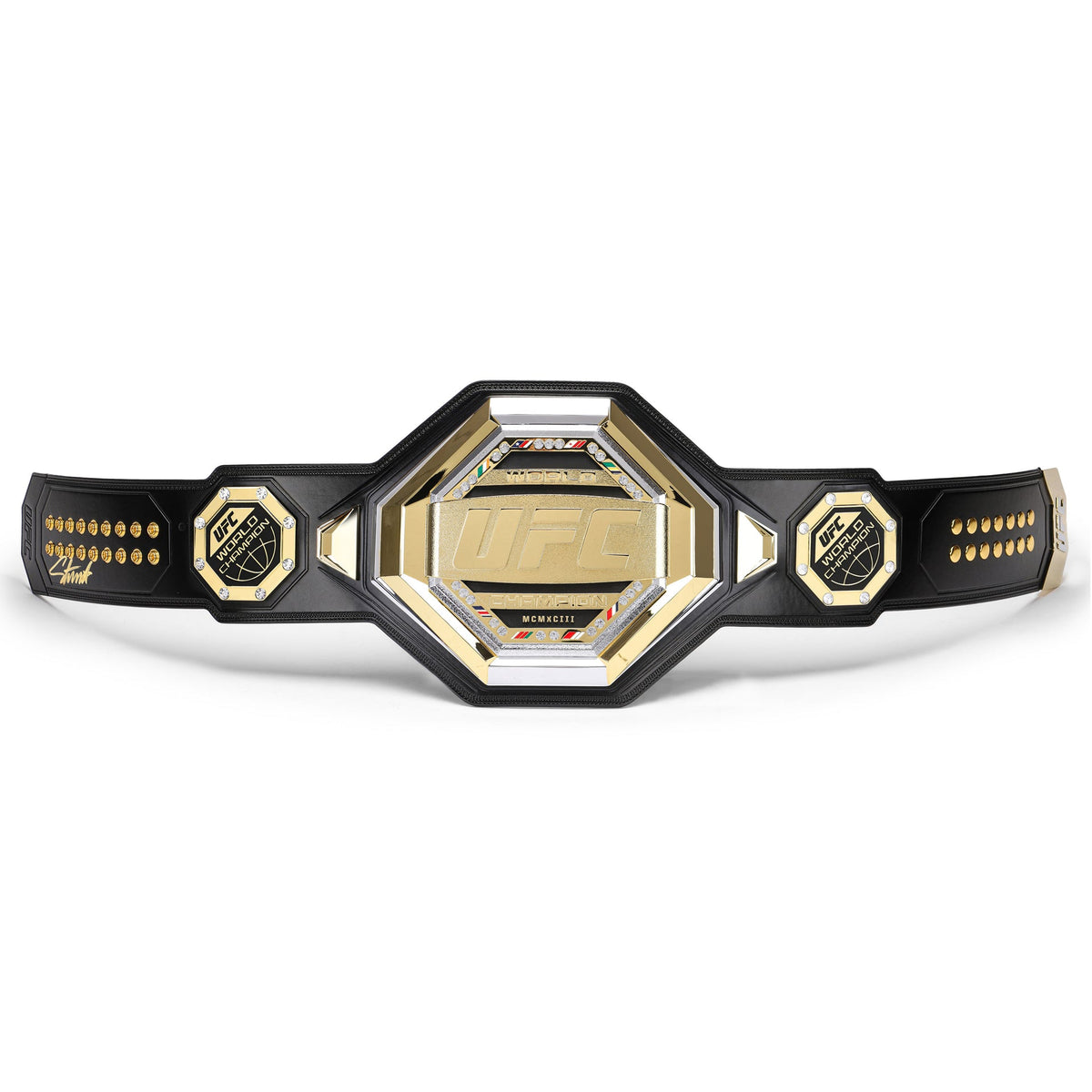 Israel Adesanya Signed UFC Legacy Championship Replica Belt