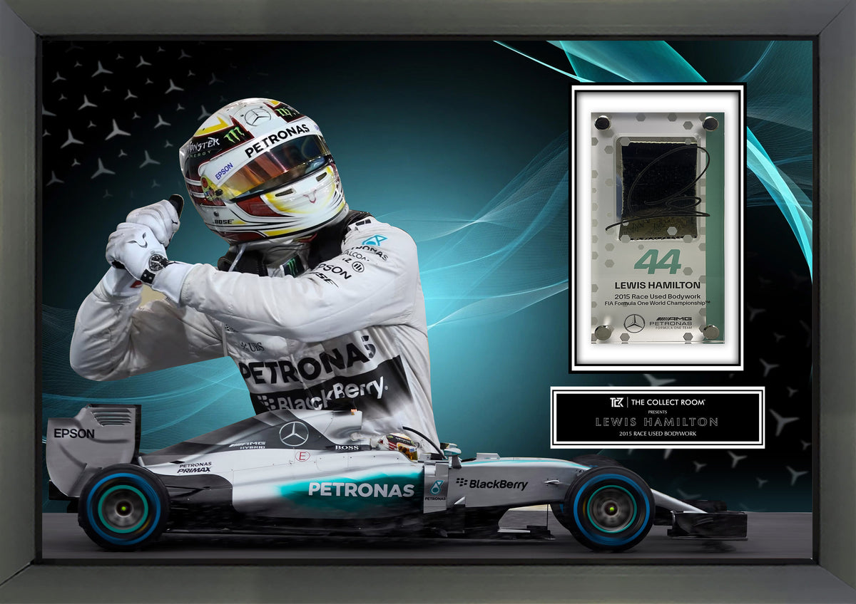 Lewis Hamilton Signed 2015 Race-Used Bodywork
