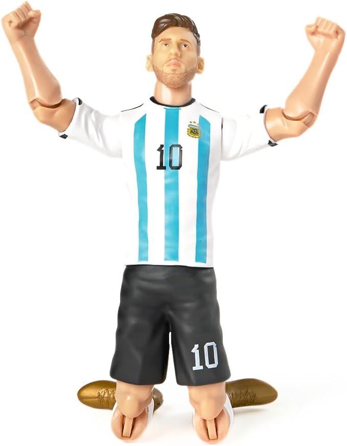 Lionel Messi #10 Action Figure – 10 Points of Articulation | Soccer Legend Collectible