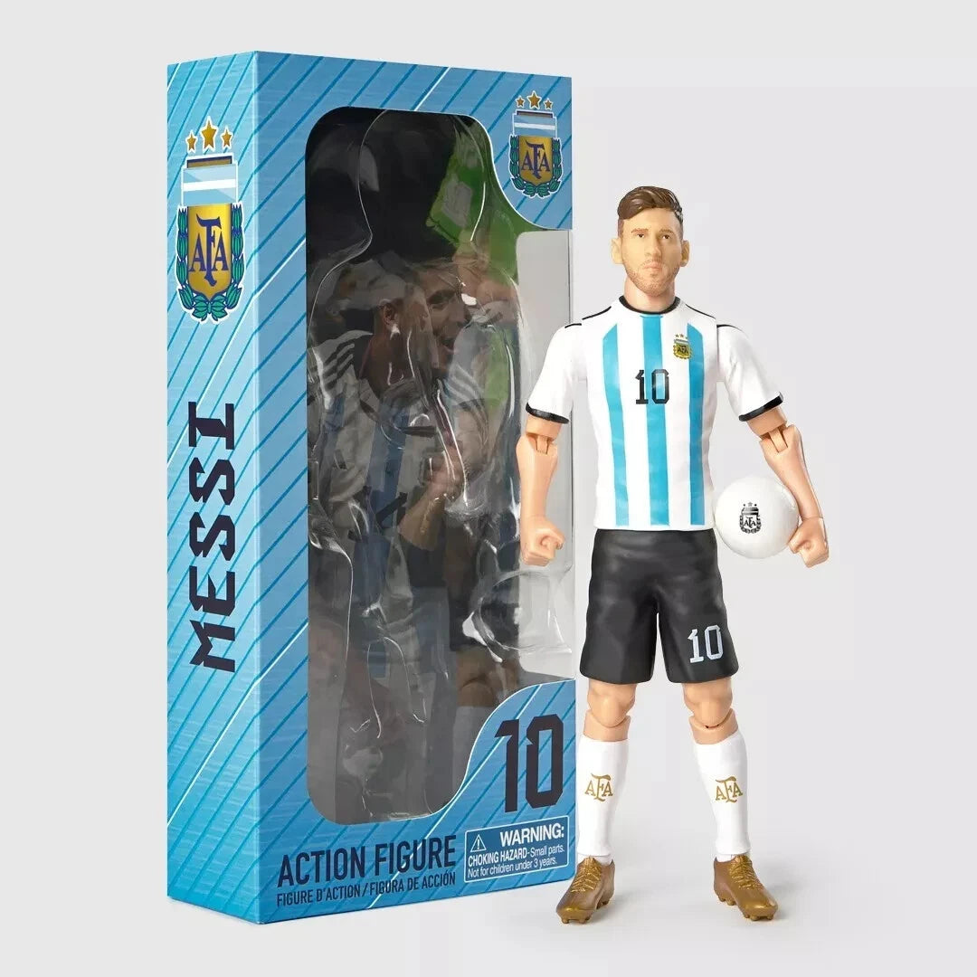 Lionel Messi #10 Action Figure – 10 Points of Articulation | Soccer Legend Collectible