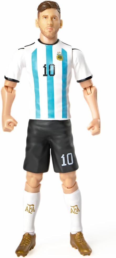 Lionel Messi #10 Action Figure – 10 Points of Articulation | Soccer Legend Collectible