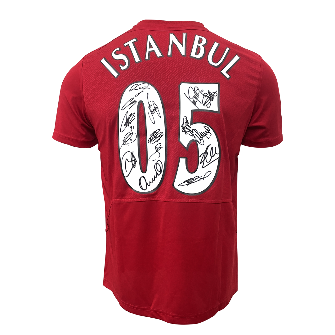 Liverpool 2005-06 singned Home Jersey