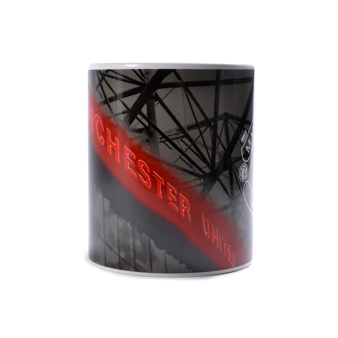 Manchester United Old Trafford 11oz Boxed Mug Black