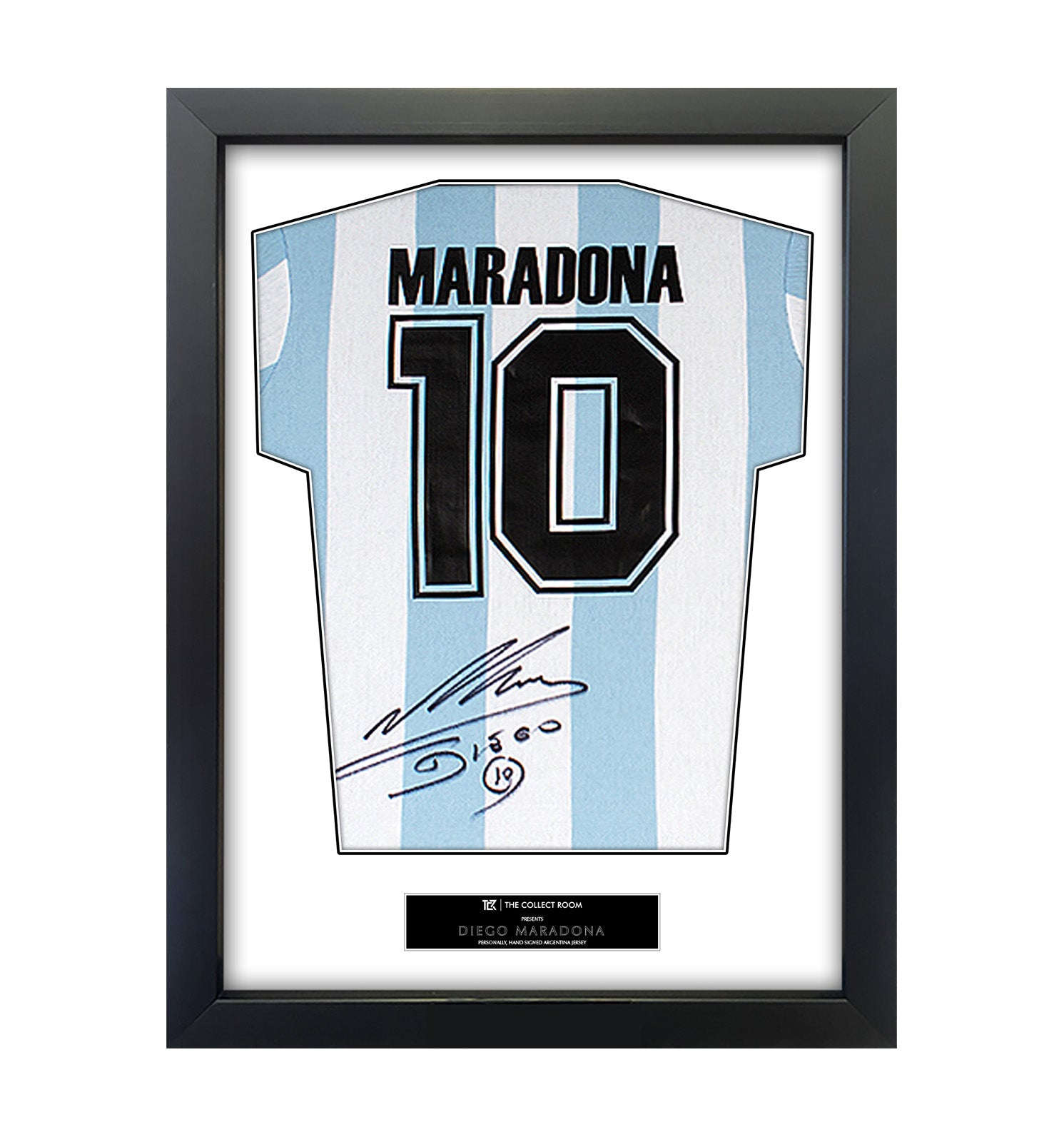 Maradona - Personally Hand-Signed Jersey