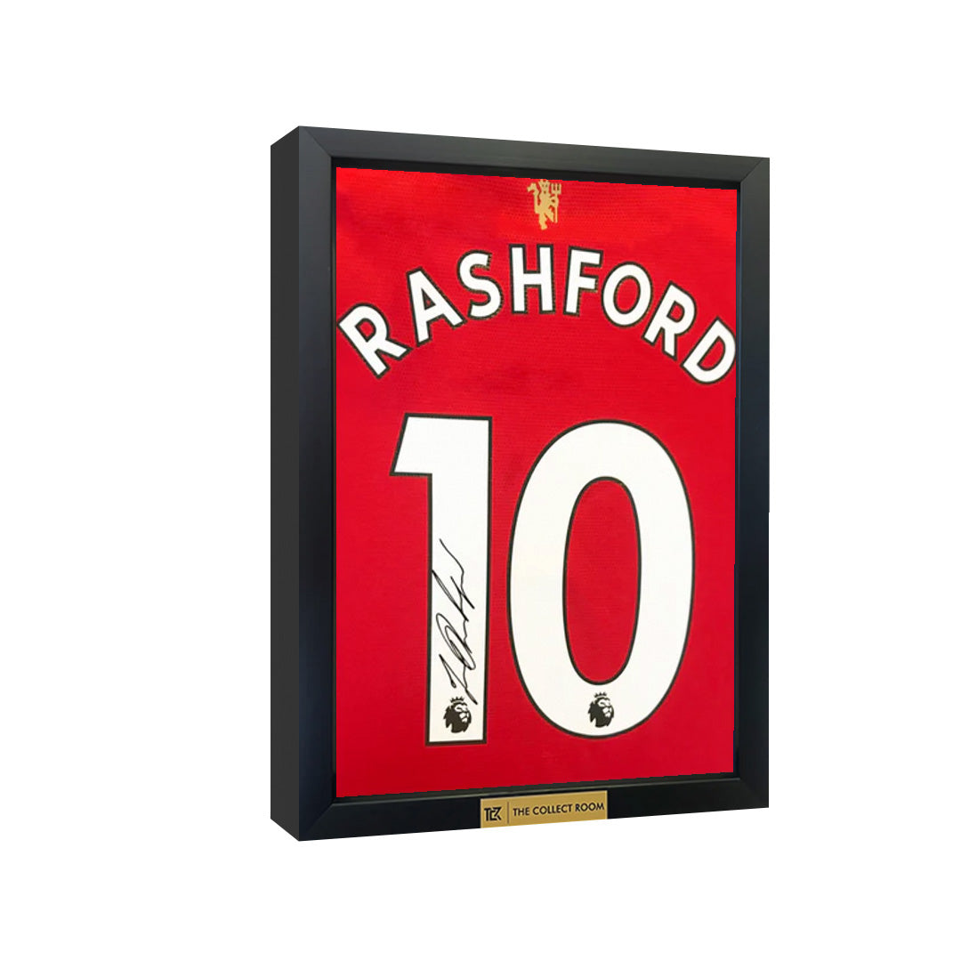 Marcus Rashford Manchester United Signed Jersey 3D
