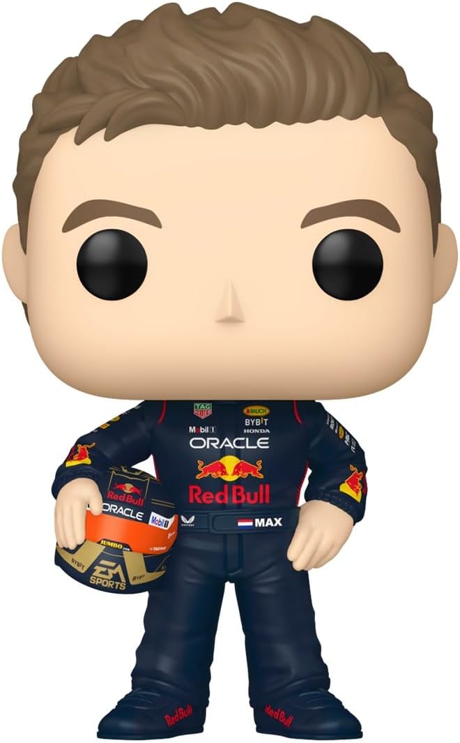 Max Verstappen #08 Funko Pop! Vinyl Figure – Oracle Red Bull Racing F1 Collectible