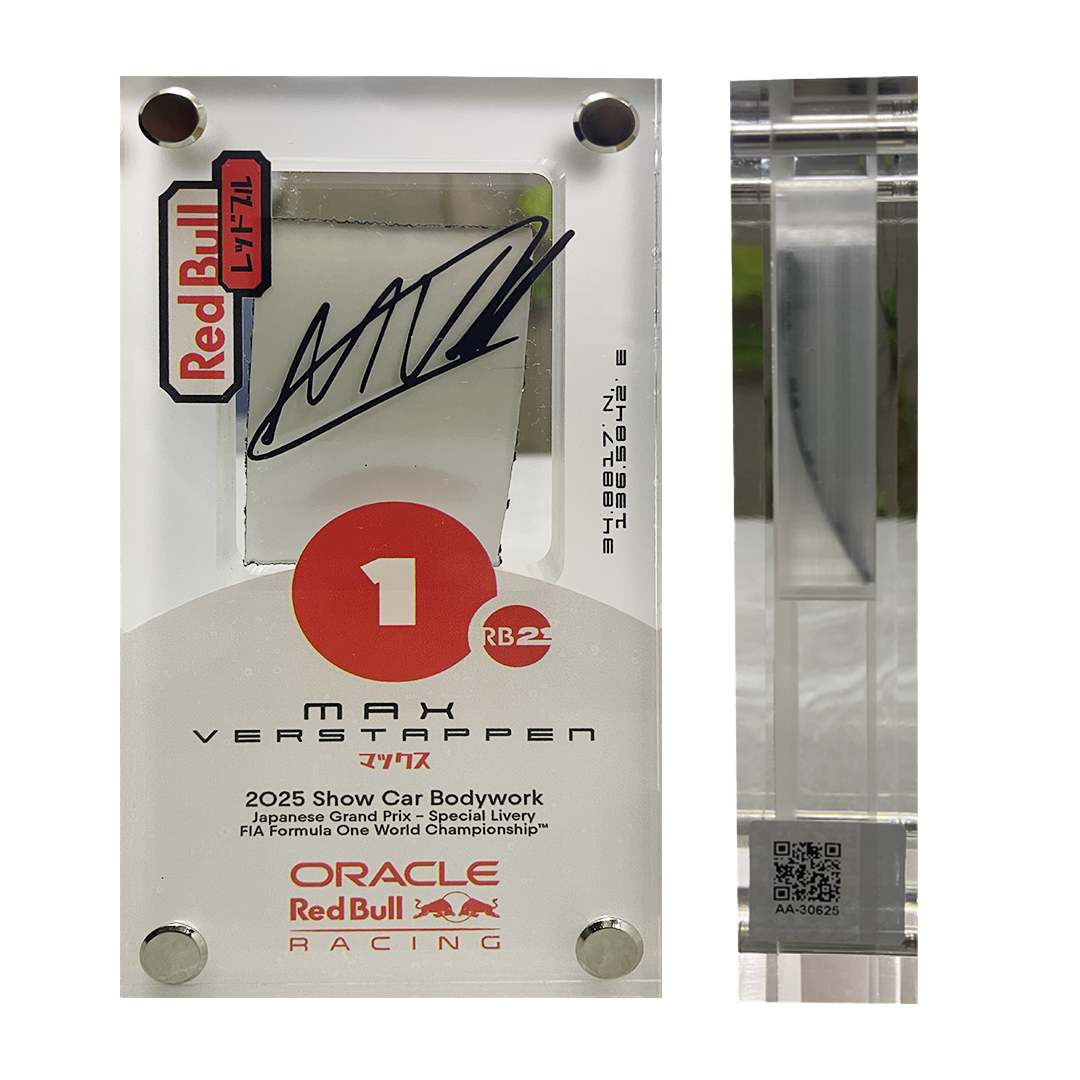 Max Verstappen signed 2025 Oracle Red Bull Racing replica bodywork