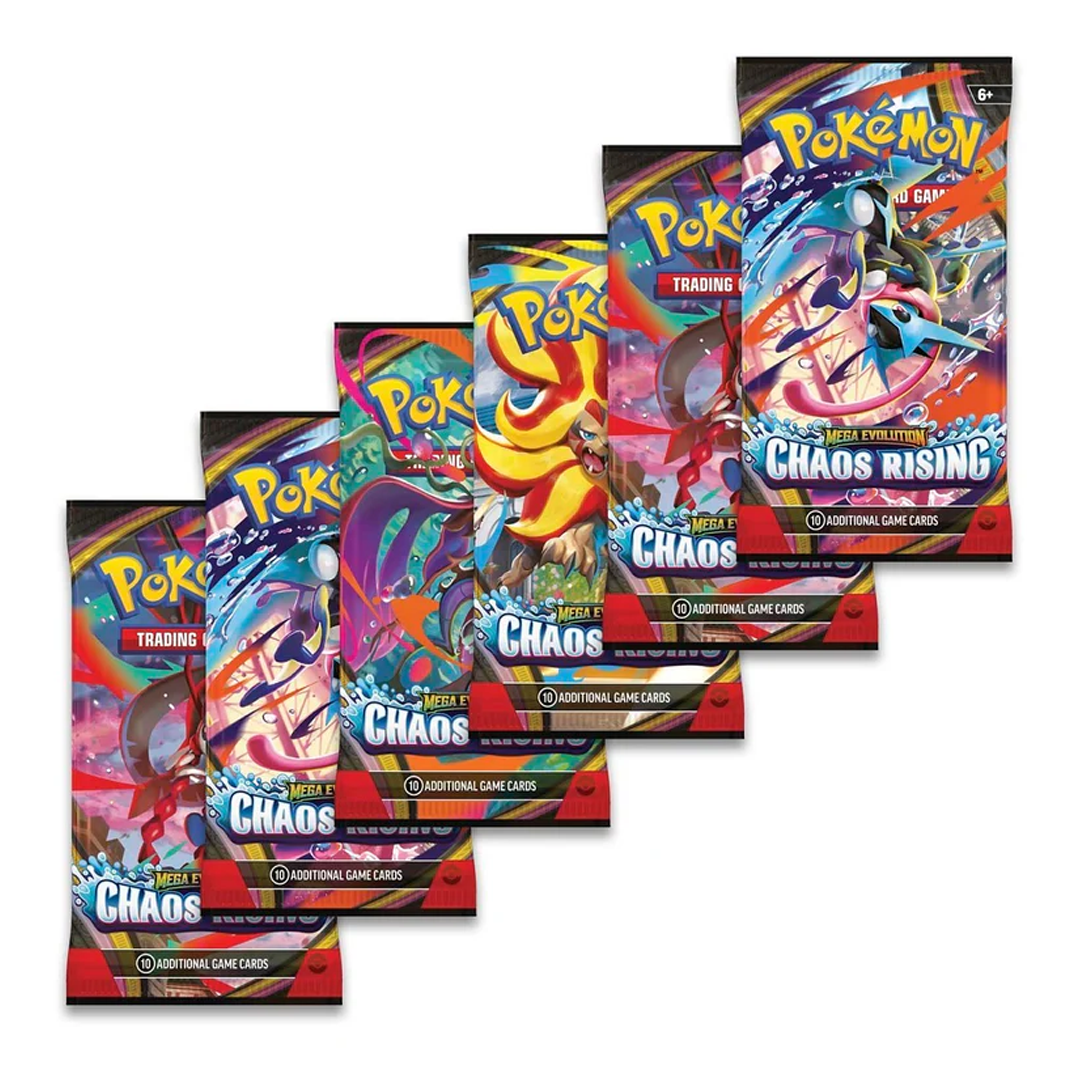 Mega Evolution: Chaos Rising Booster Bundle