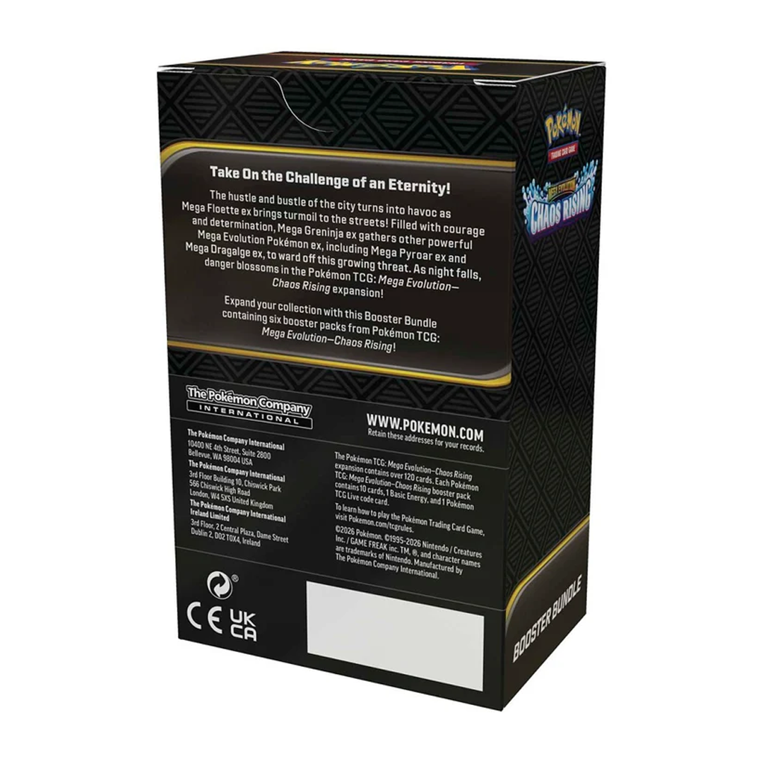 Mega Evolution: Chaos Rising Booster Bundle