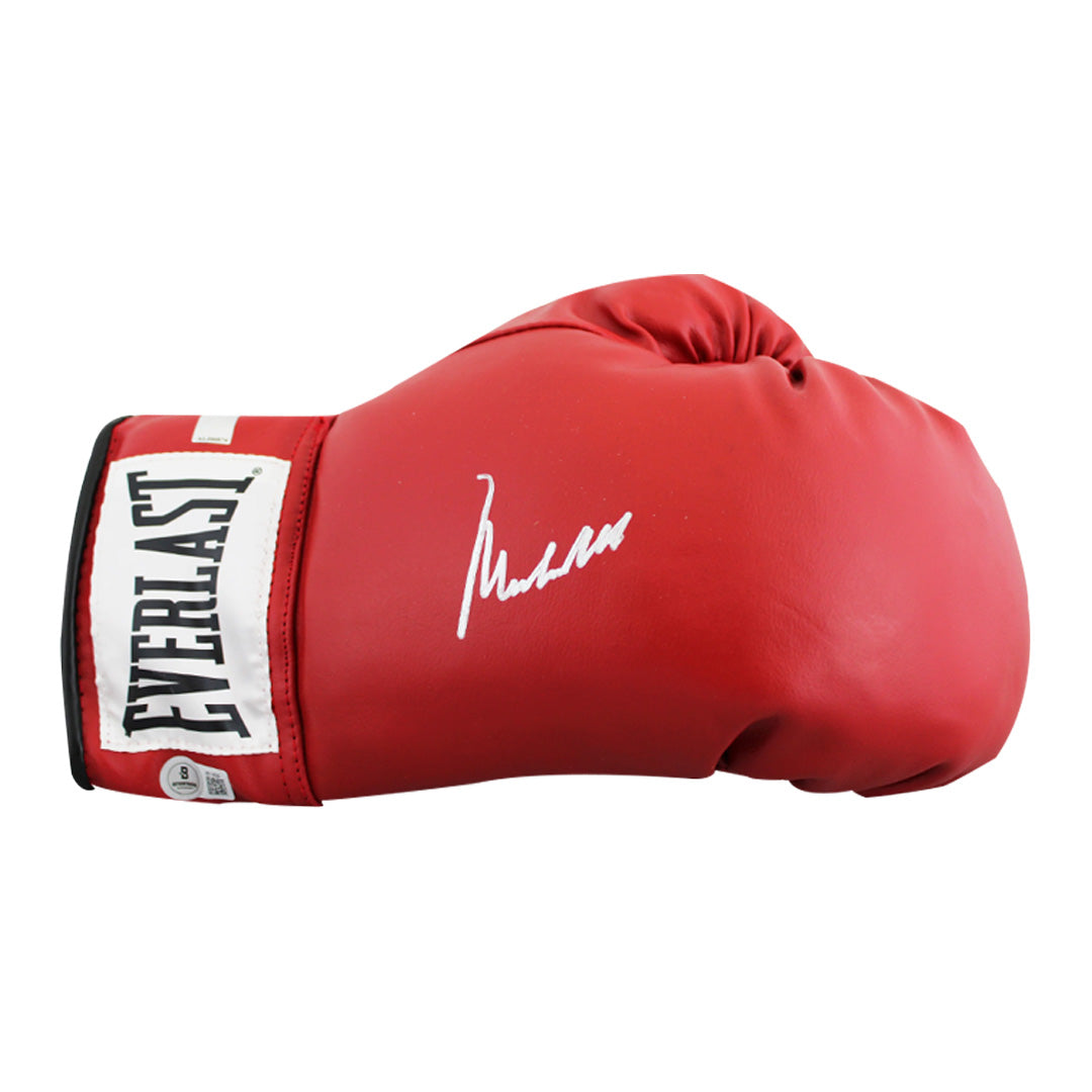 Muhammad Ali Authentic Signed Red Everlast Boxing Glove BAS LOA