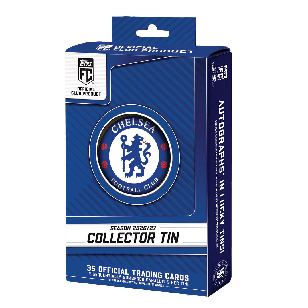 2026-27 Topps Chelsea Collectors Tin Set