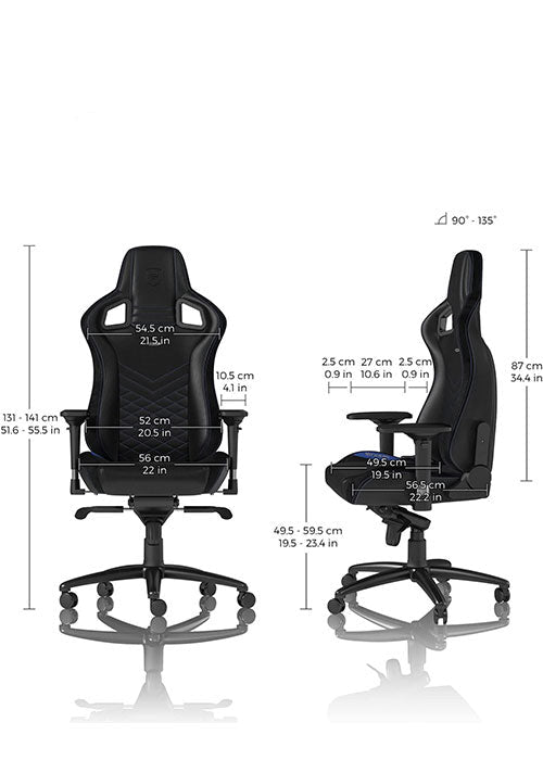 Noblechairs EPIC Series - Black/Blue